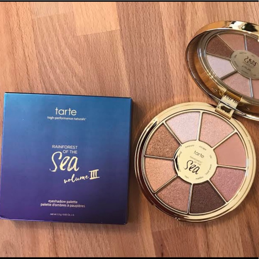 NEW Tarte rainforest of the sea 3 palette